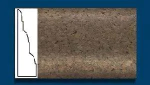 Плинтус пробковый ArtCorkDesing С 105 (Колер 7) 18x45x910 мм в Воронеже