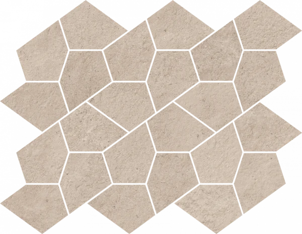 Керамогранит Italon Этернум Крим Мозаика Калейдо 35.6х27.6 (Натуральная) в Воронеже