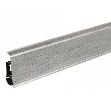 Плинтус пластиковый Arbiton INDO70 17 Алюминий 2,5 м в Воронеже