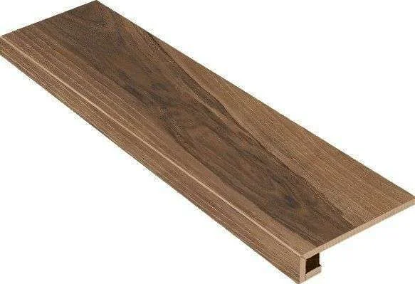 Керамогранит Italon Мезон Волнат ступень угловая левая 330*1200 в Воронеже