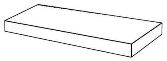 Керамогранит Italon Метрополис Империал Блэк Ступень угл. правая 33х120 (Натур) в Воронеже