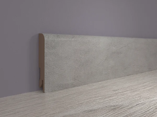 Плинтус MDF Bonkeel 24065 Бетон Лофт Натур (100х16х2400 мм) в Воронеже