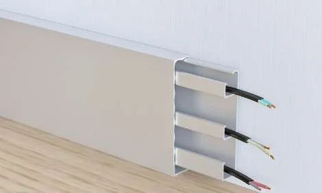 Алюминиевый плинтус Fezard Кабельный ALP-G80 Алюминий 80*15*2500 мм в Воронеже