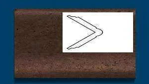 Угол пробковый наружный ArtCorkDesign С 303 Колер 14 в Воронеже