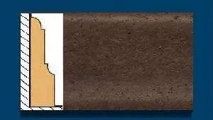 Плинтус пробковый ArtCorkDesing С 104 (Колер12) 12x40x910 мм в Воронеже