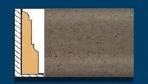 Плинтус пробковый ArtCorkDesing С 104 (Колер15) 12x40x910 мм в Воронеже