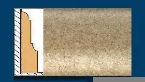 Плинтус пробковый ArtCorkDesing С 103 (Колер 4) 12х65х910 мм в Воронеже