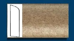Плинтус пробковый ArtCorkDesing С 106 (Колер 5) 10х60х910 мм в Воронеже