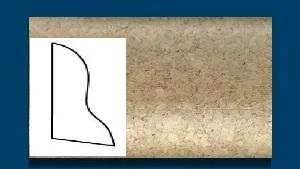 Плинтус пробковый ArtCorkDesing С 102 (Колер 4) 20x40x910 мм в Воронеже