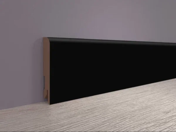 Плинтус MDF Bonkeel 24032 Чёрный Софт (100х16х2400 мм) в Воронеже