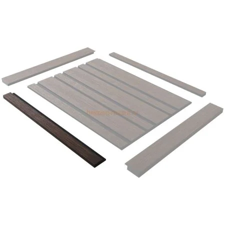 Финишный молдинг LF124A BR396K правый декорированный (42х12х2700мм) в Воронеже