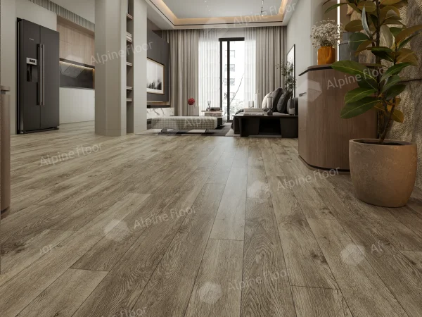 Каменно-полимерная плитка Alpine Floor Grand Sequoia Village Венге Грей ECO 11-807 4мм, 43 класс в Воронеже