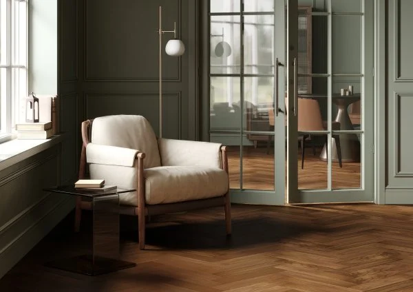 Паркетная доска Quartz Parquet Штучный паркет Орех Американский 44-400-29 в Воронеже