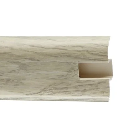 Пластиковый плинтус Royce №853 Дуб Супрема (58х22х2200мм) в Воронеже