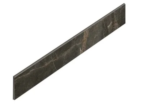 Керамогранит Coliseum Канова Дарк Плинтус (Натуральный, 7,2х60) в Воронеже