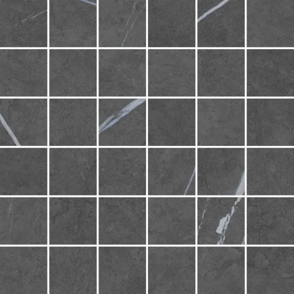 Керамогранит Italon Метрополис Империал Блэк Мозаика 30х30 (Натуральная) в Воронеже