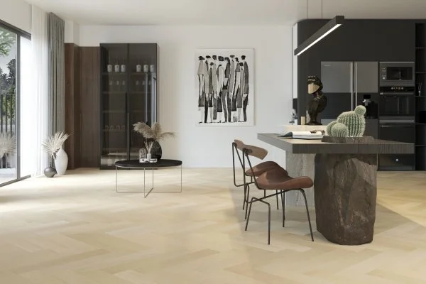 Паркетная доска Quartz Parquet Английская Ёлка Дуб Испанский 33-404 в Воронеже