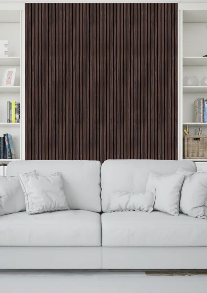 Декоративная панель для стен HiWood LV124 BR395K (120х12х2700мм) в Воронеже