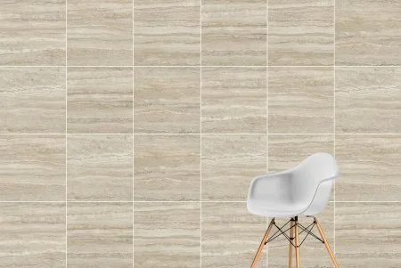 Керамогранит Vitra CityStone Травертин Линейный 60х60 (Натуральная и Реттифицированная) в Воронеже