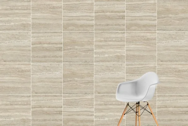 Керамогранит Vitra CityStone Травертин Линейный 60х60 (Натуральная и Реттифицированная) в Воронеже