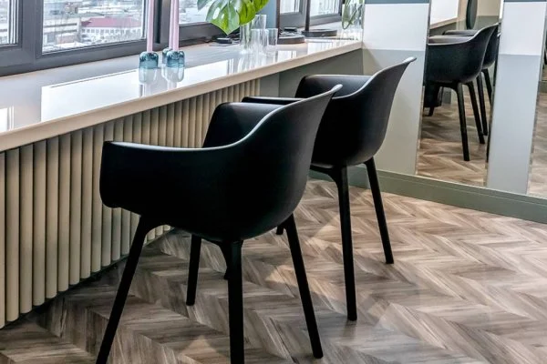 Пробковое покрытие CorkStyle Chevron Silver (1235*305*6 мм) HC в Воронеже