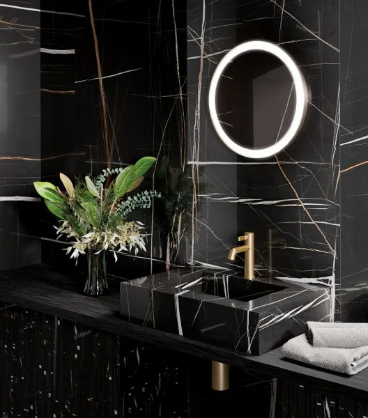 Керамогранит Italon Шарм Делюкс Сахара Нуар 80х160 (Люкс и реттифицированная) в Воронеже