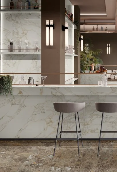 Керамогранит Italon Шарм Делюкс Арабескато Уайт 80х160 (Люкс и реттифицированная) в Воронеже