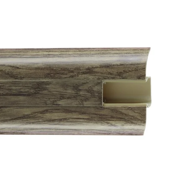 Пластиковый плинтус Royce №841 Дуб Миланский (58х22х2200мм) в Воронеже