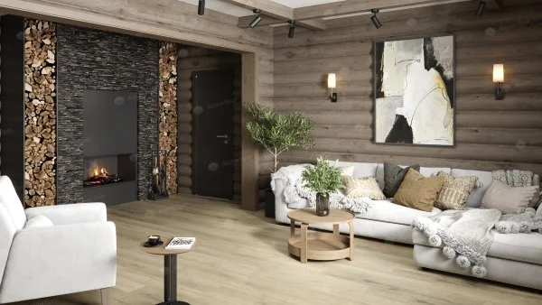 Кварц-виниловая плитка Alpine Floor Premium XL Дуб Сливочный ЕСО 7-19, 8 мм. 43 класс в Воронеже