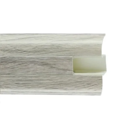 Пластиковый плинтус Royce №822 Дуб Альба (58х22х2200мм) в Воронеже