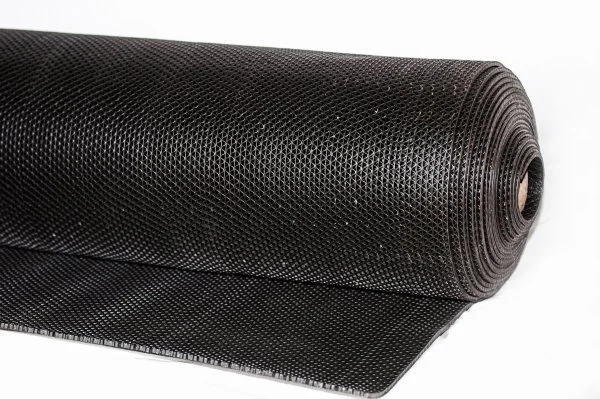 Грязезащитное рулонное покрытие ЗигЗаг Черный 5 мм (0,9 м) Китай в Воронеже