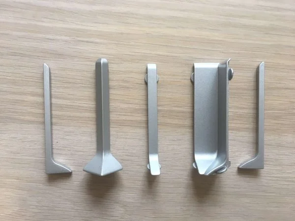 Соединитель для плинтуса ЭлитПроф Плоский 100 (Алюм) в Воронеже