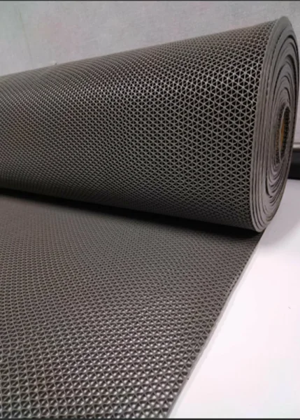 Грязезащитное рулонное покрытие ЗигЗаг Серый 5 мм (1,2 м) Китай в Воронеже