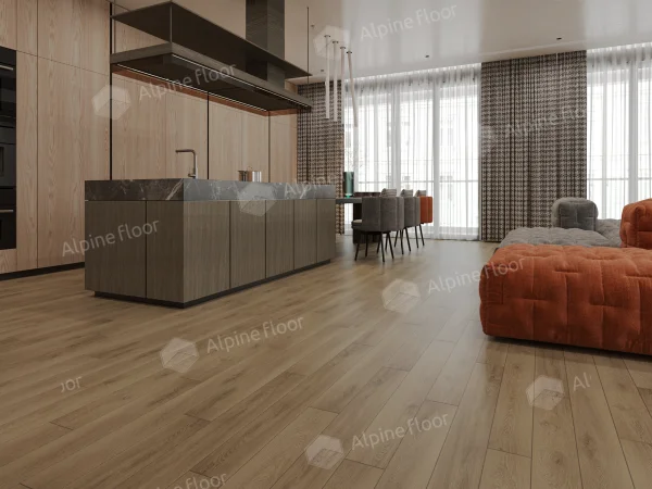 Каменно-полимерная плитка Alpine Floor Grand Sequoia Village Вайпуа ECO 11-1907 4мм, 43 класс в Воронеже