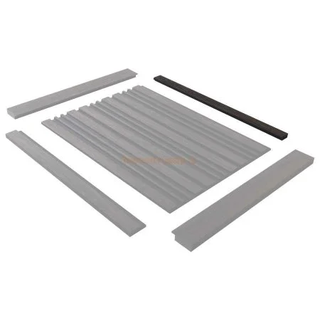 Финишный молдинг LF124B BR395K левый декорированный (31х12х2700мм) в Воронеже