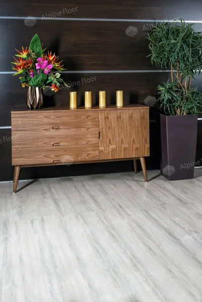 Кварц-виниловая плитка Alpine Floor Easy Line Дуб Снежный ЕСО 3-14 3 мм. 43 класс в Воронеже
