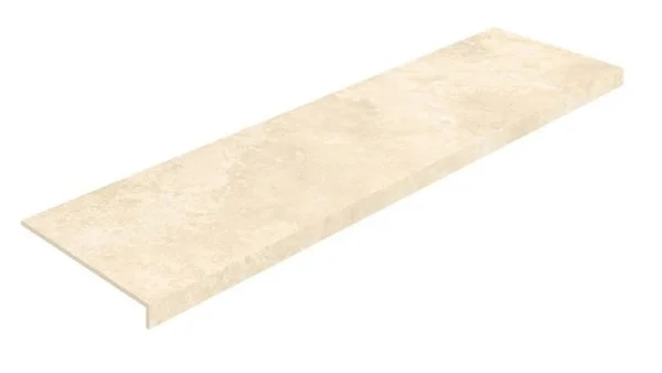 Керамогранит Coliseum Аурелия Уайт Ступень фронтальная (Натуральный, 33х120) в Воронеже