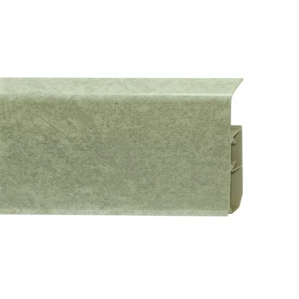 Пластиковый плинтус Royce №339 Мрамор Светлый (80х24х2200мм) в Воронеже