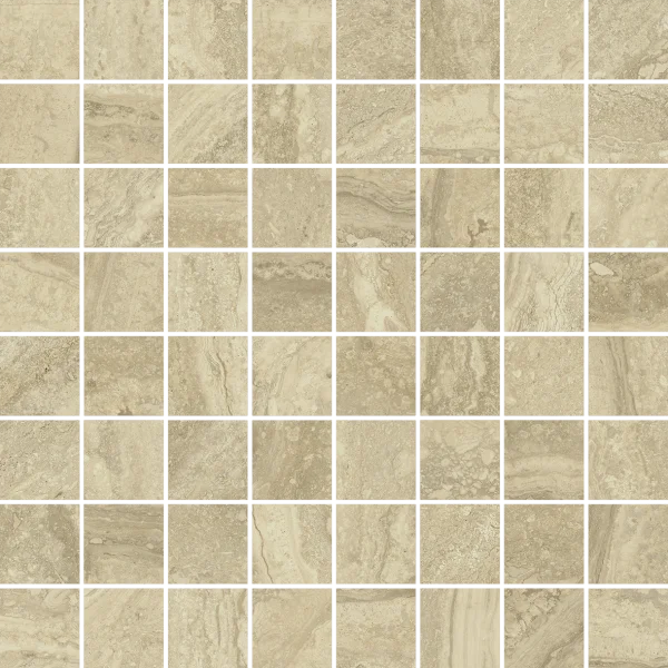 Керамогранит Italon Шарм Эдванс Травертино 29,2х29,2 мозаика (Люкс) в Воронеже