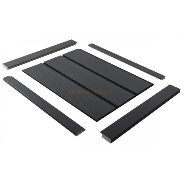 Финишный молдинг LF124A GR15K правый декорированный (42х12х2700мм) в Воронеже