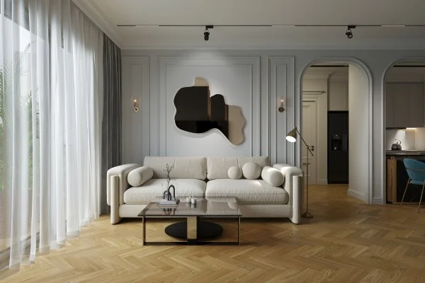 Паркетная доска Quartz Parquet Штучный паркет Вяз Кенигсберг 44-550-62 в Воронеже