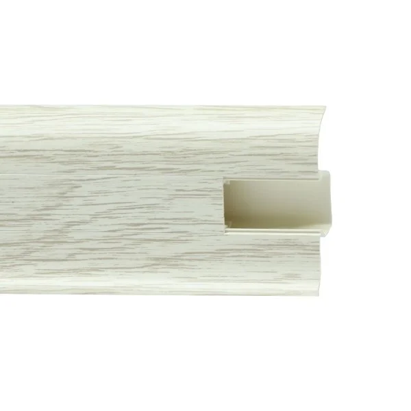Пластиковый плинтус Royce №851 Дуб Льняной (58х22х2200мм) в Воронеже