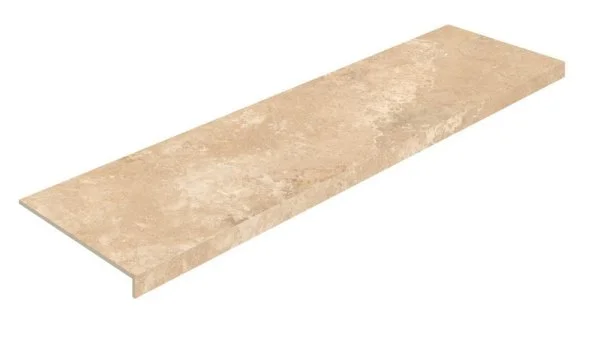 Керамогранит Coliseum Аурелия Беж Ступень фронтальная (Натуральный, 33х120) в Воронеже