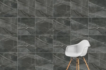Керамогранит Vitra SityMarble Калакатта Блэк 60х60 (Лаппатированная и Реттифицированная) в Воронеже