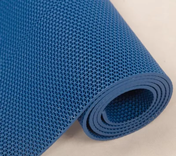 Грязезащитное рулонное покрытие ЗигЗаг Синий 4,5 мм (1,2 м) Китай в Воронеже