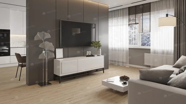 Каменно-полимерная плитка Alpine Floor Solo Анданте ECO 14-10, 3,5 мм 34 класс в Воронеже