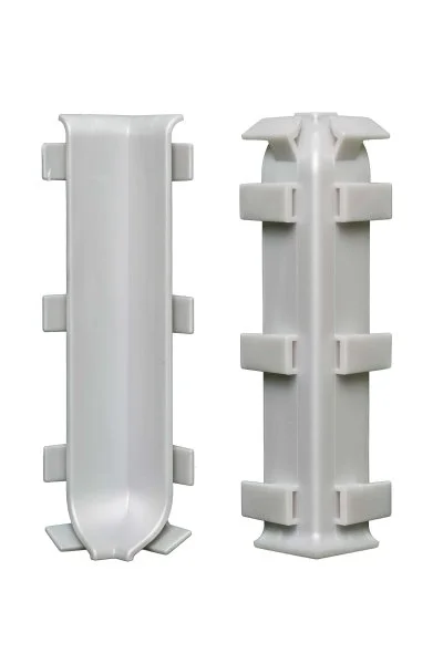 Внутренний угол Bonkeel ПЛ80 серый (ПВХ) в Воронеже