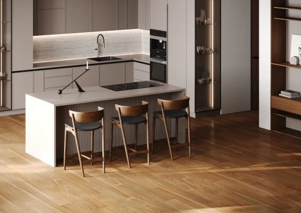 Паркетная доска Quartz Parquet Классик 5 мм Дуссия Африканская 550-63 в Воронеже