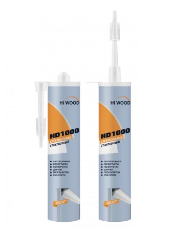 Монтажно-стыковочный клей HiWood HD1000 Белый 280 ml в Воронеже