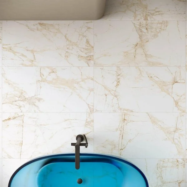 Керамогранит Coliseum Канова Уайт 60х120 (Натуральный и Реттифицированный) в Воронеже